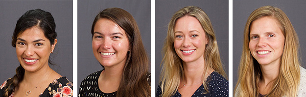 Monica Alvarez, Meg Bost, Tressa Ellett, Sarah Freeman
