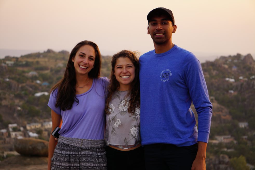 three students