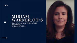 video cover Miriam Warner