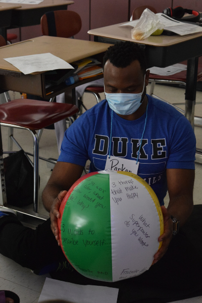 Duke PA Students work with students from Burton Elementary