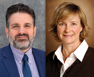 Peter Embí, MD, MS, and Laurie Novak, PhD, MHSA, from VUMC