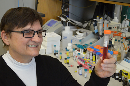  Ines Batinic Haberle, PhD in her lab