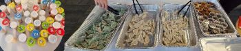 Lunar New Year 2025 boba tea and dumplings