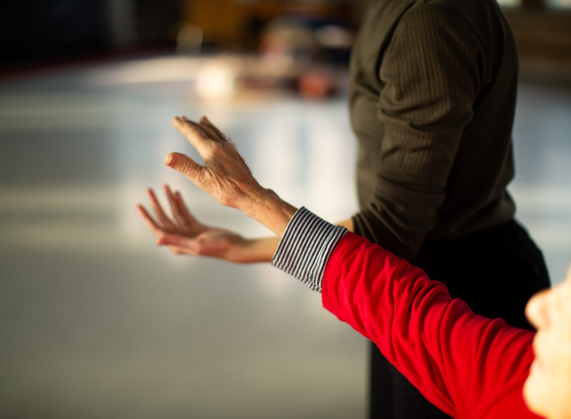 Image of two hands