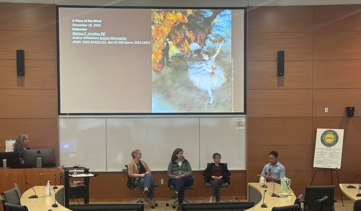 Four people panel for the discussion Imperfection Session