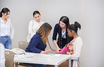Hands-on workshop where pre-medical and medical students to learn important clinical skills and advance their medical knowledge.  