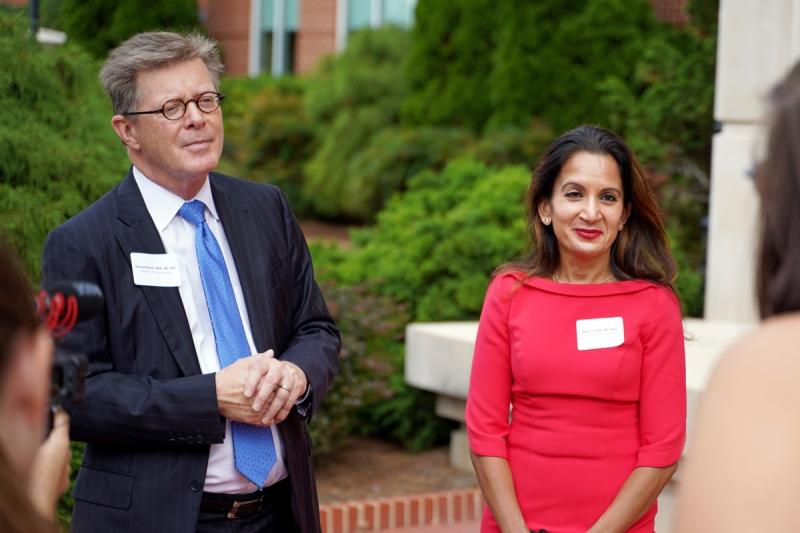 President Price and Svathi Shah, 