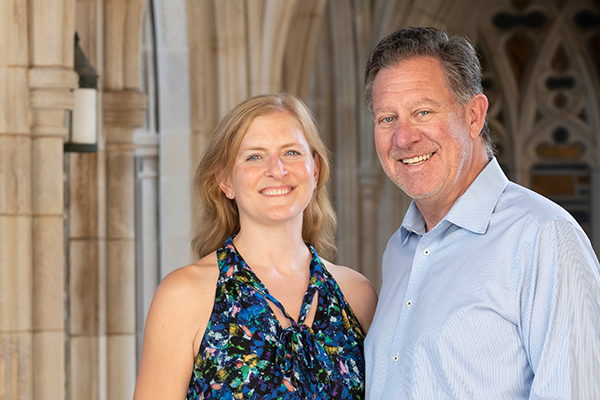 Krista Patterson AB’03, JD’06, LLM’06, and Jonathan Wigser, MBA’94