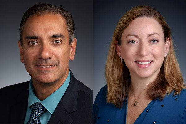 Raj Dash, MD, FCAP, and Diana Cardona, MD, MBA