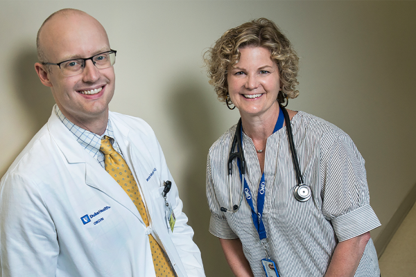 Jerome “Jeff” Federspiel, MD, PhD, and Cary Ward, MD,