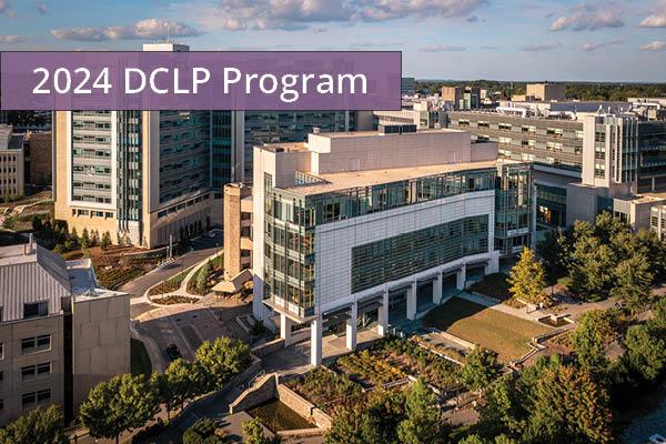 Sky view of Duke medical campus building